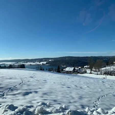 Ancienne Ferme Comtoise 4 Etoiles, 11 Personnes Lac St-Point/Mont D'Or Montperreux Buitenkant foto